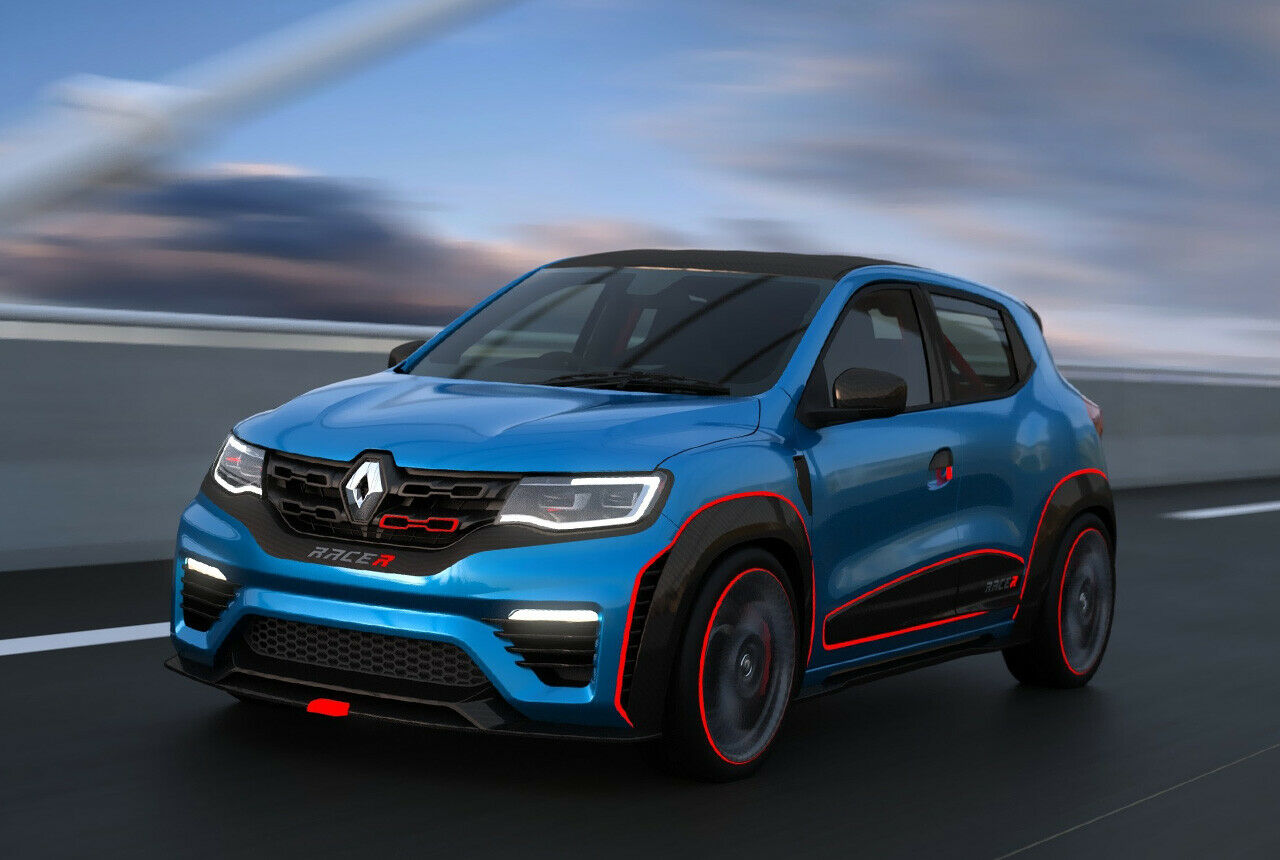 Renault Kwid Racer: Mit Alcantara, Alu und Carbon könnte der Billigst-Renault theoretisch auch teuer