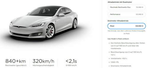 Model S Plaid