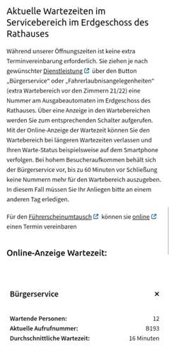 Jetzt gerade im Zulassungsparadies