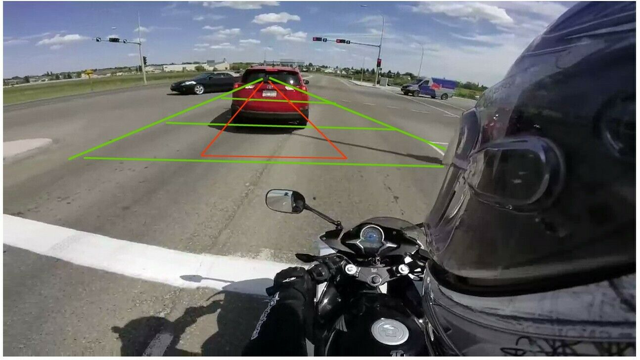 Auto gegen Motorrad: 1:0
