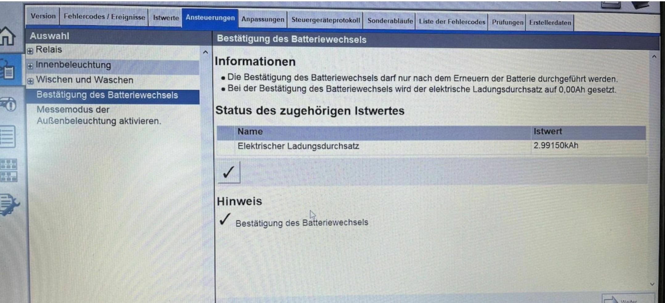 Auto hat kein Strom!