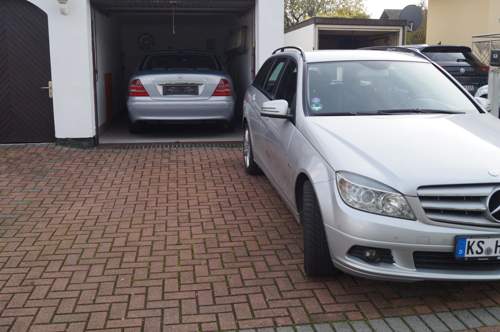 S 320 in garage