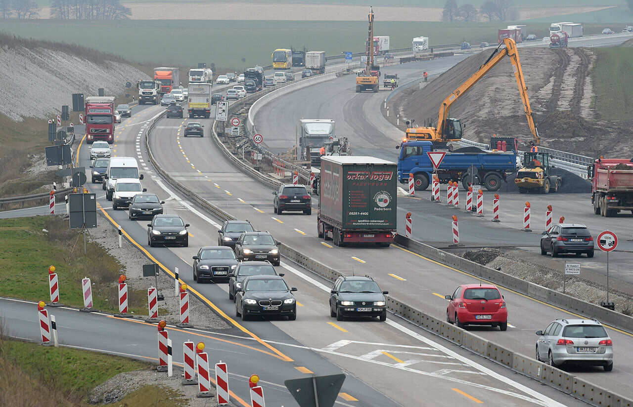 Autobahnbaustellen machen manchen Autofahrern regelrecht Angst. Das zeigt eine Umfrage der Prüforganisation Dekra