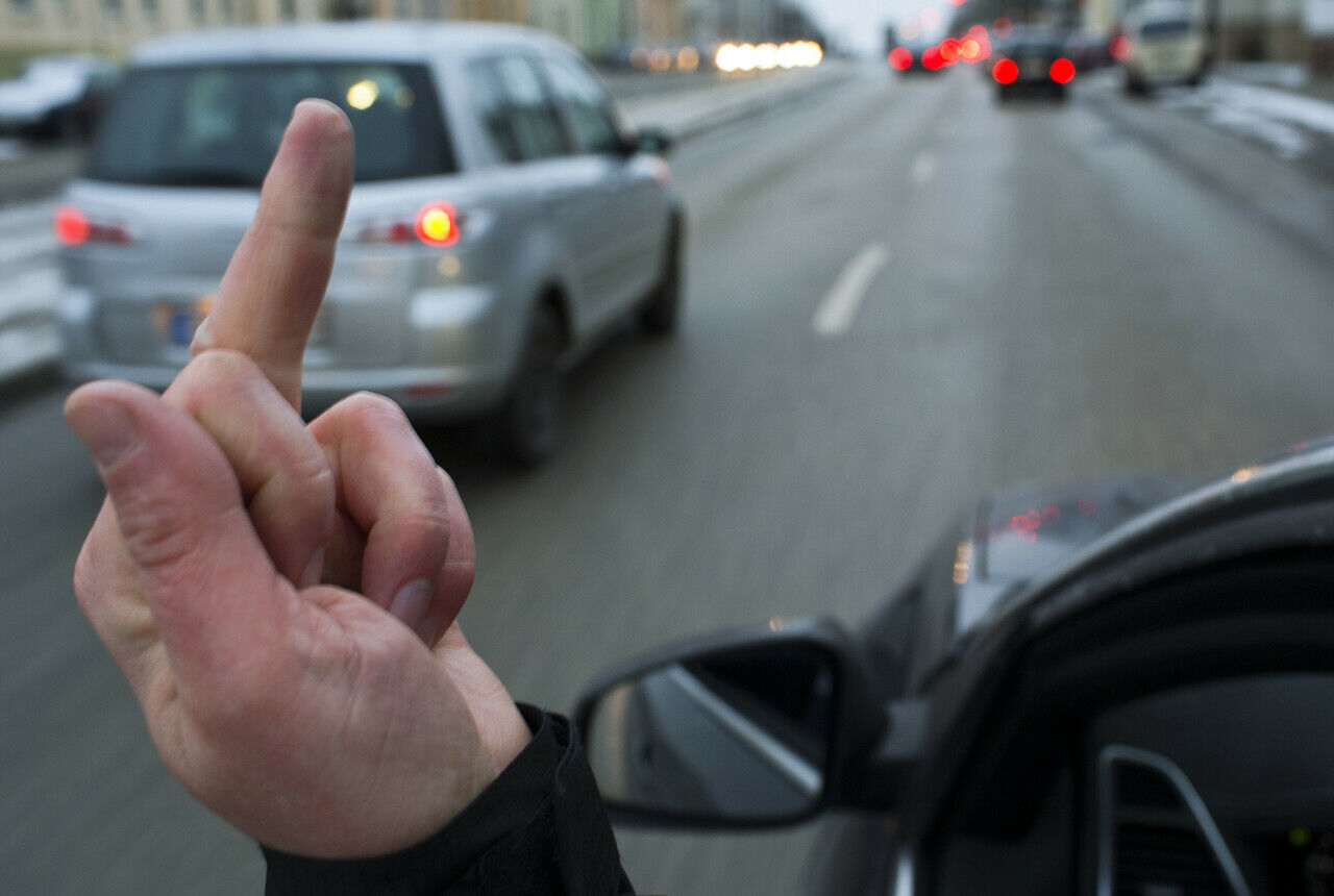 Emotionen im Straßenverkehr: Laut einer Studie empfinden 53 Prozent der Deutschen den Verkehr als zunehmend aggressiver