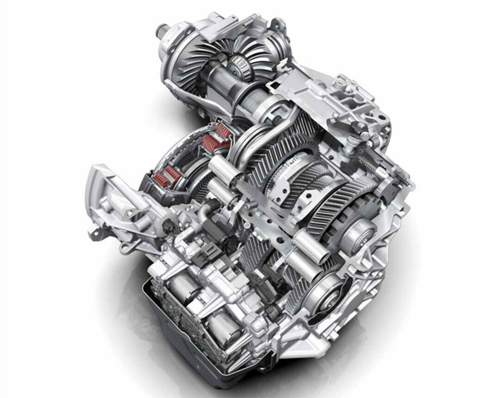 Doppelkupplungsgetriebe: Die S-tronic von Audi mit sieben Gängen für quer eingebaute Frontmotoren
