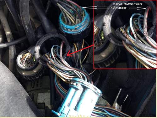 X-stecker-at-anlasser