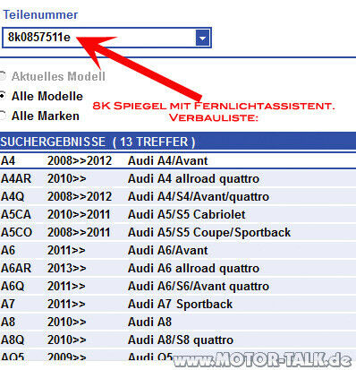 Automatisch abblendbarer Innenspiegel nachrüstbar?