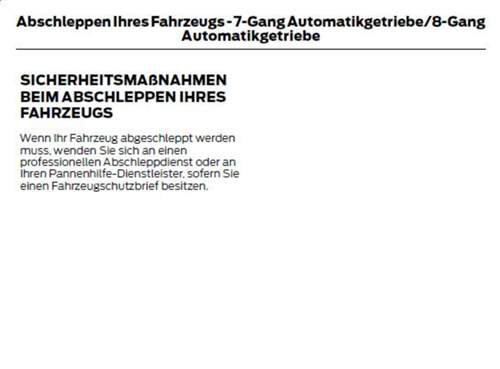 Abschleppen