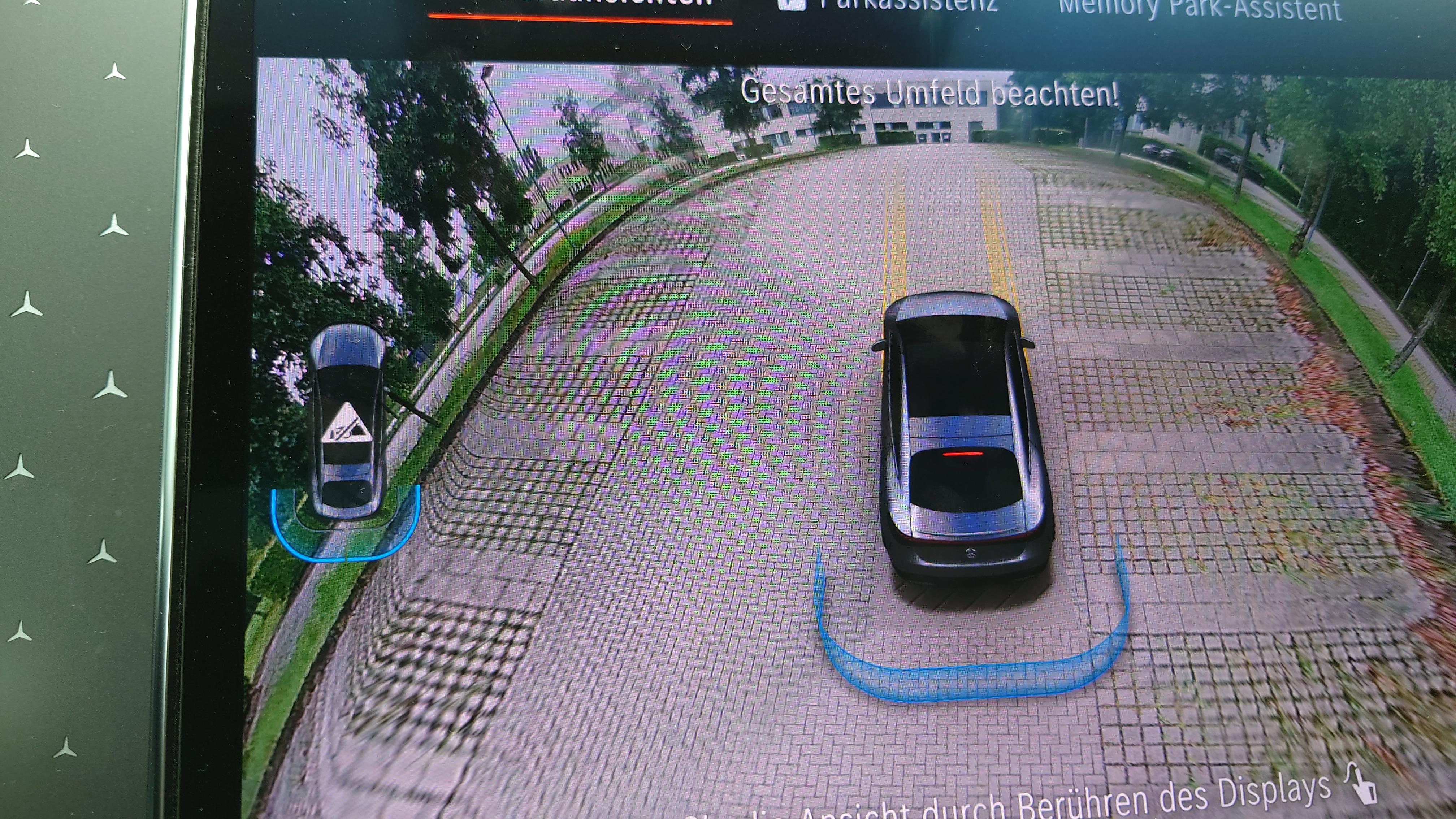 Automatisches Einparken bei EQS nicht mehr möglich?