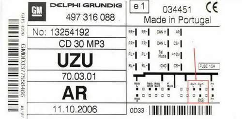 AUX CD30