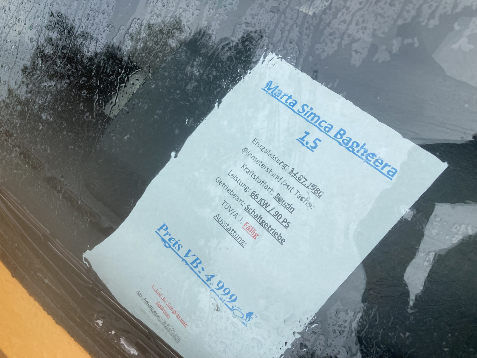 Autos die man "vergessen" hat