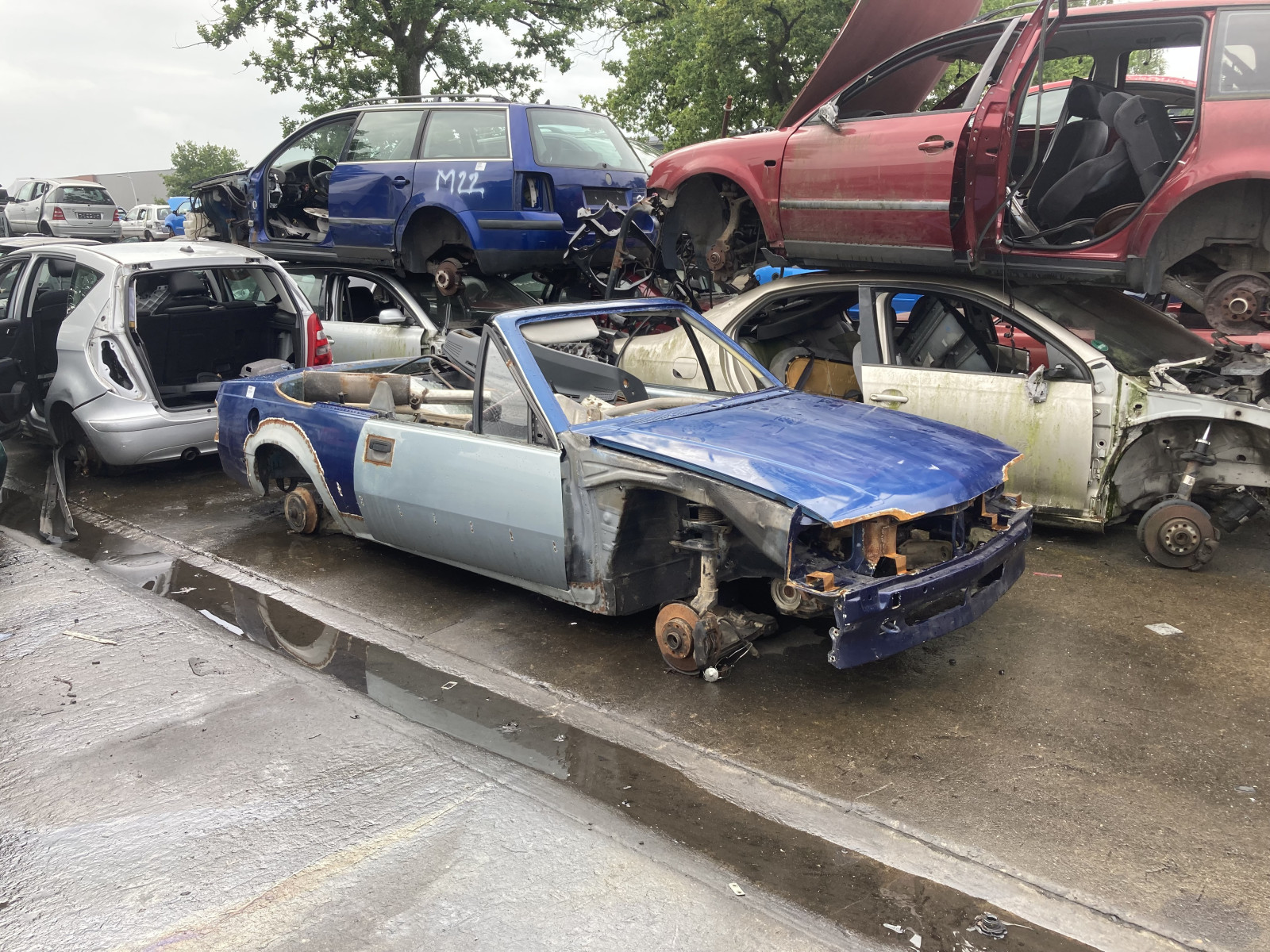 Autos die man "vergessen" hat