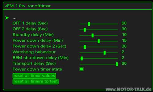 On-off-timer