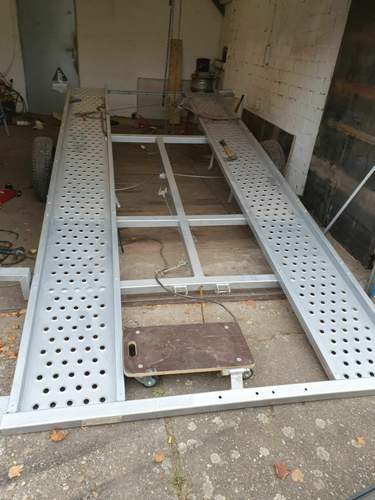 Der fertig bearbeitete Aufbau