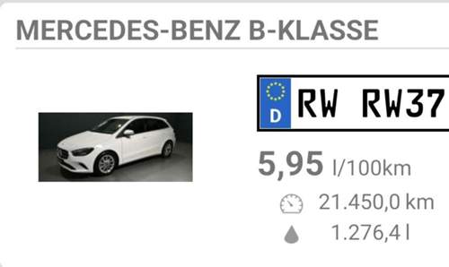 Benzinverbrauch B200