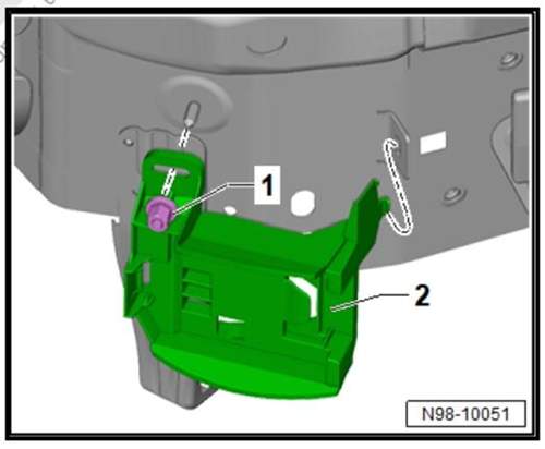 Halter STG J770 hinten links