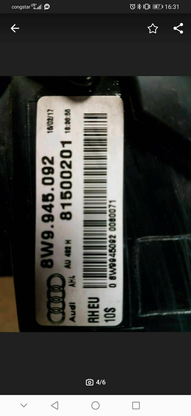 B9 Rückleuchten Umbau auf LED