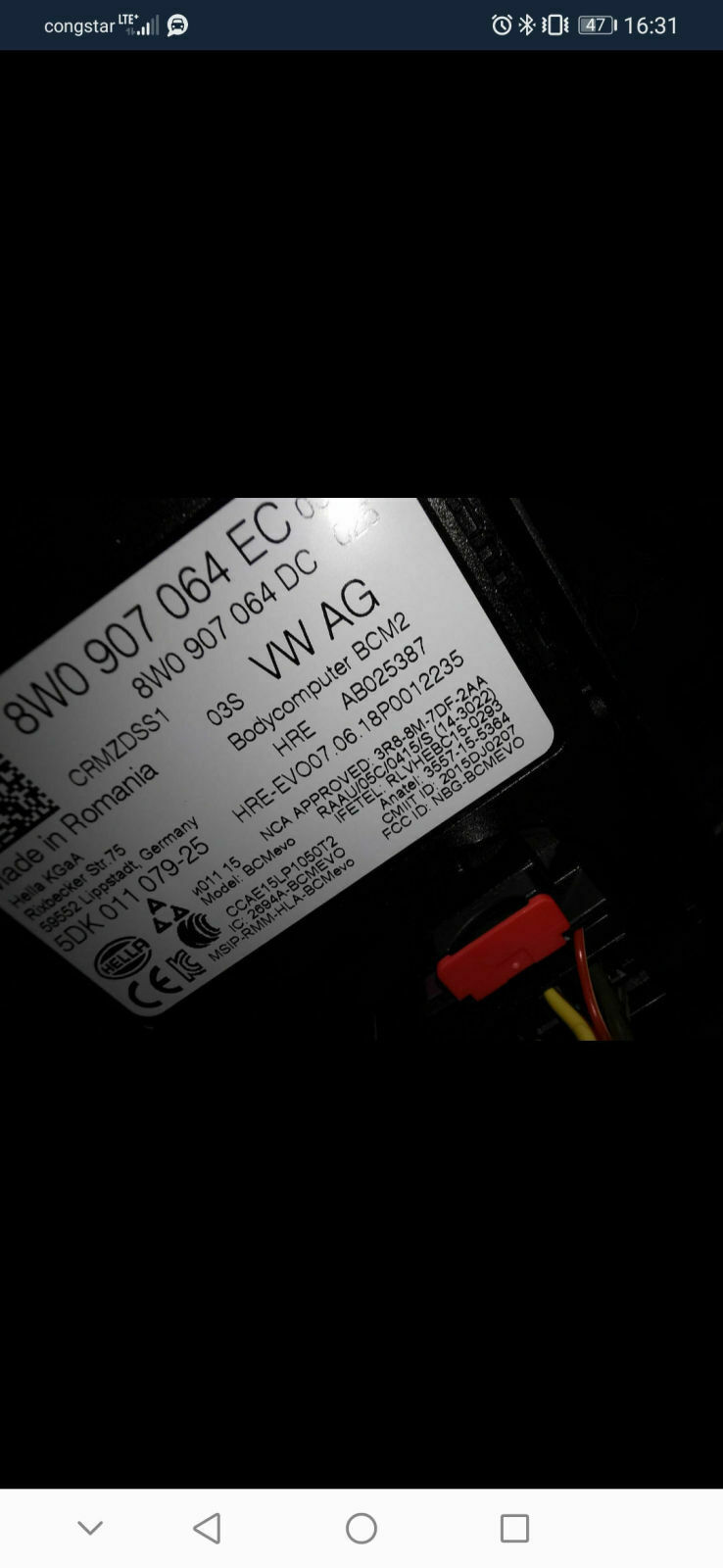 B9 Rückleuchten Umbau auf LED