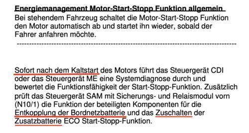 S/S - Funktionen