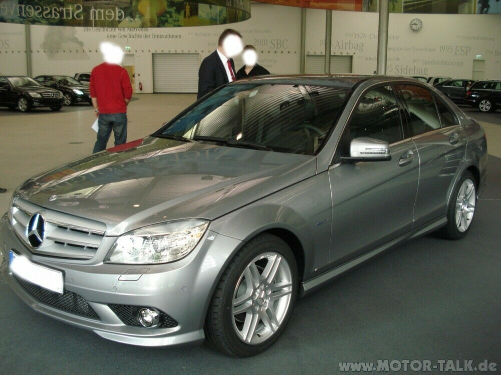 Bald ein Fahrer eines C250 CDI