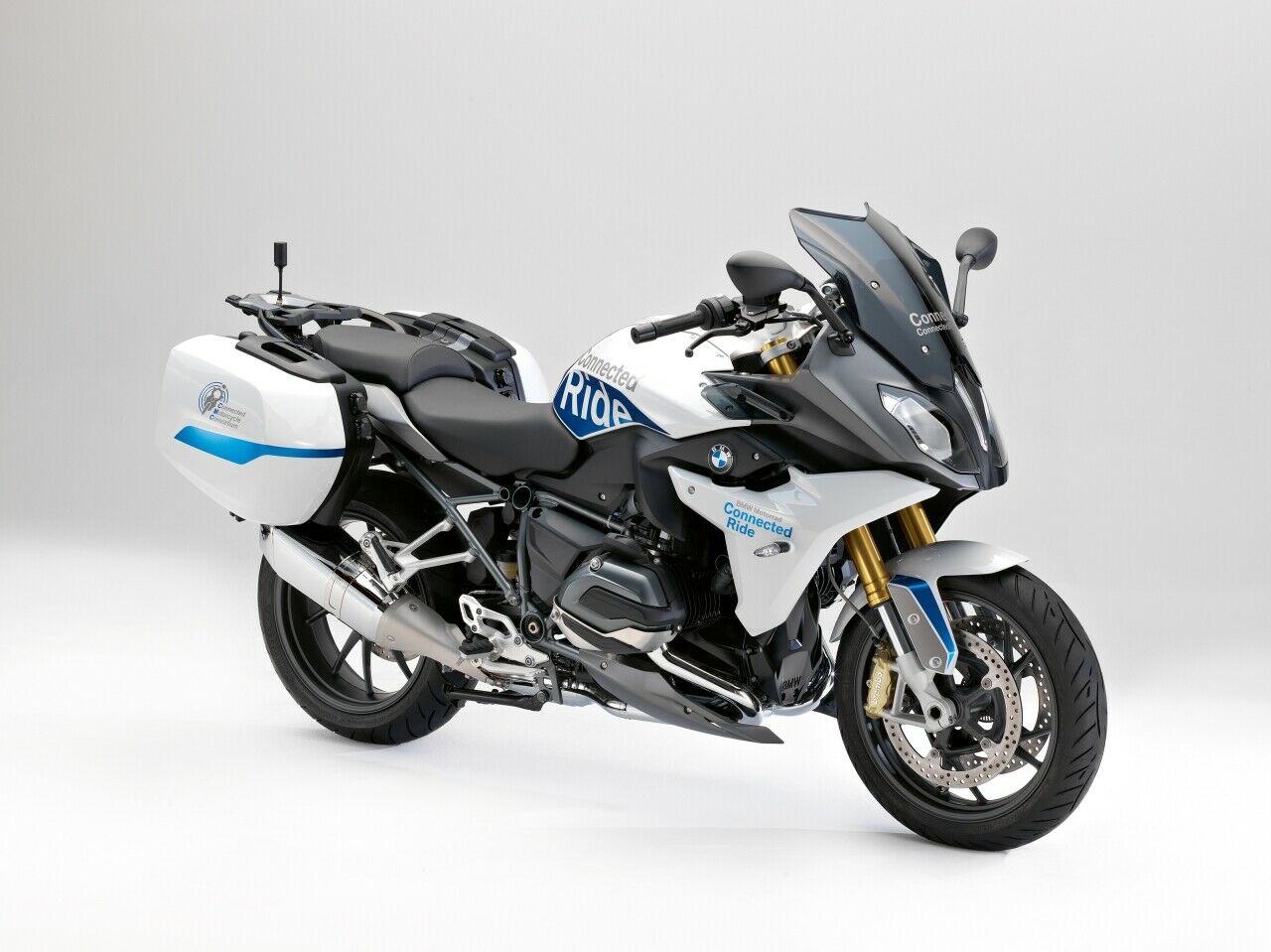 BMW R 1200 RS Connected Ride: Der Prototyp soll vernetztes Motorradfahren erproben