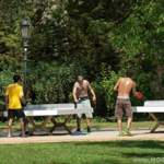 Sport im Parc de la Ciutadella