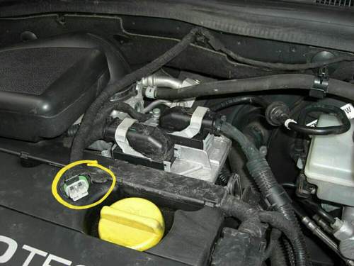 Stecker DWA Motorhauben-Schalter