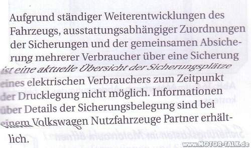 Sicherungen