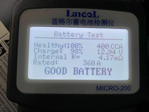 Batterietest DIN