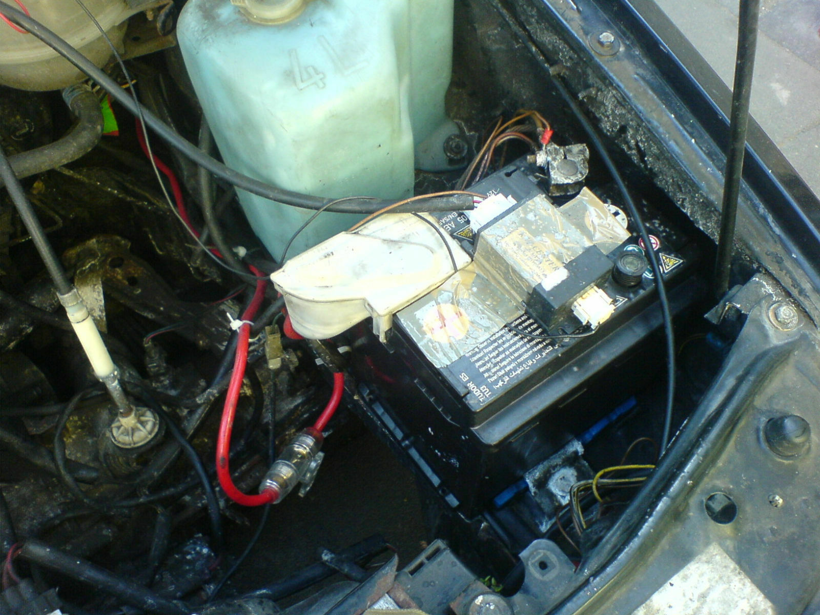 Batterie übergekocht?!