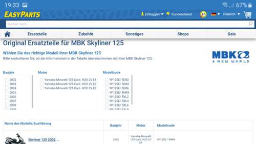 MBK Skyliner 125