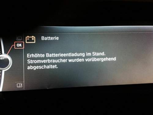 Fehlermeldung