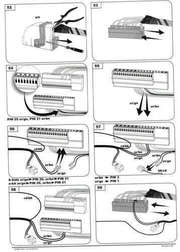 E-satz Seite 1 Stecker BCM Weiß