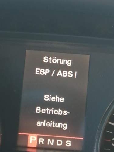 Störung Abs! Direkt nach Kaltstart