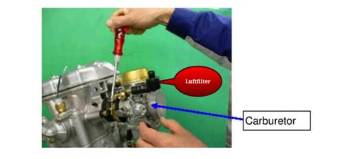 Luftfilter für untere Membrankammer
