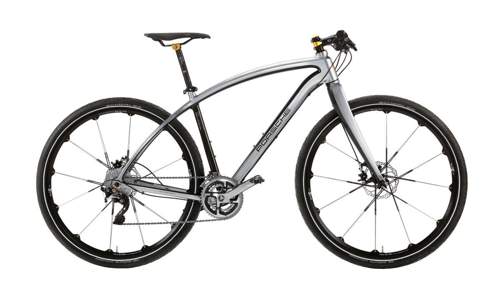 Das Fahrrad von Porsche kostet 5.900 Euro und hat einen Carbon-Rahmen
