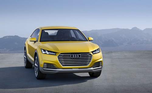 Audi Offroad Concept: Außen bleibt nur wenig vom Audi TT