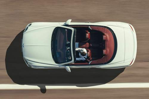 Die Ausmaße des Continental-Cabrios entsprechen denen des Coupés