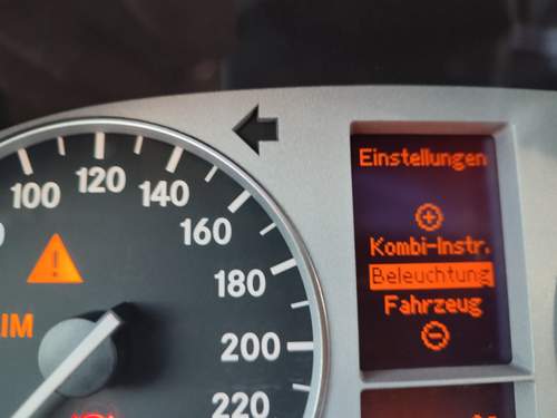 Anzeige B-Klasse