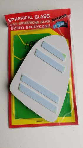 Glas neu mit Klebestreifen