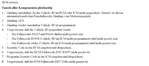 Bcm-ersetzen