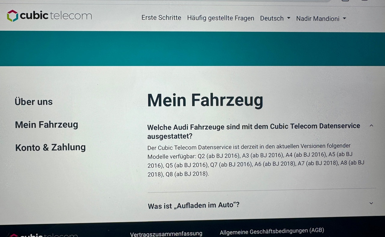 Beifahrerdisplay - Apps und Connectivity