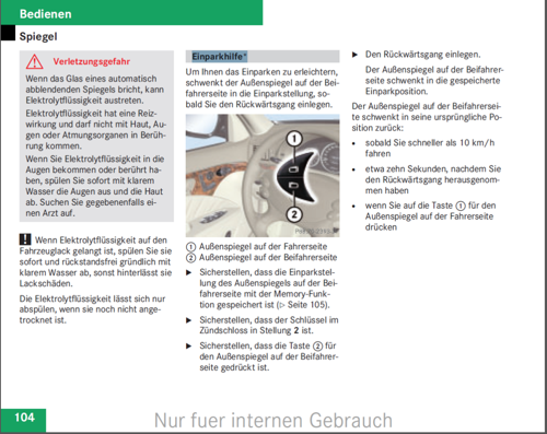 Einparkhilfe
