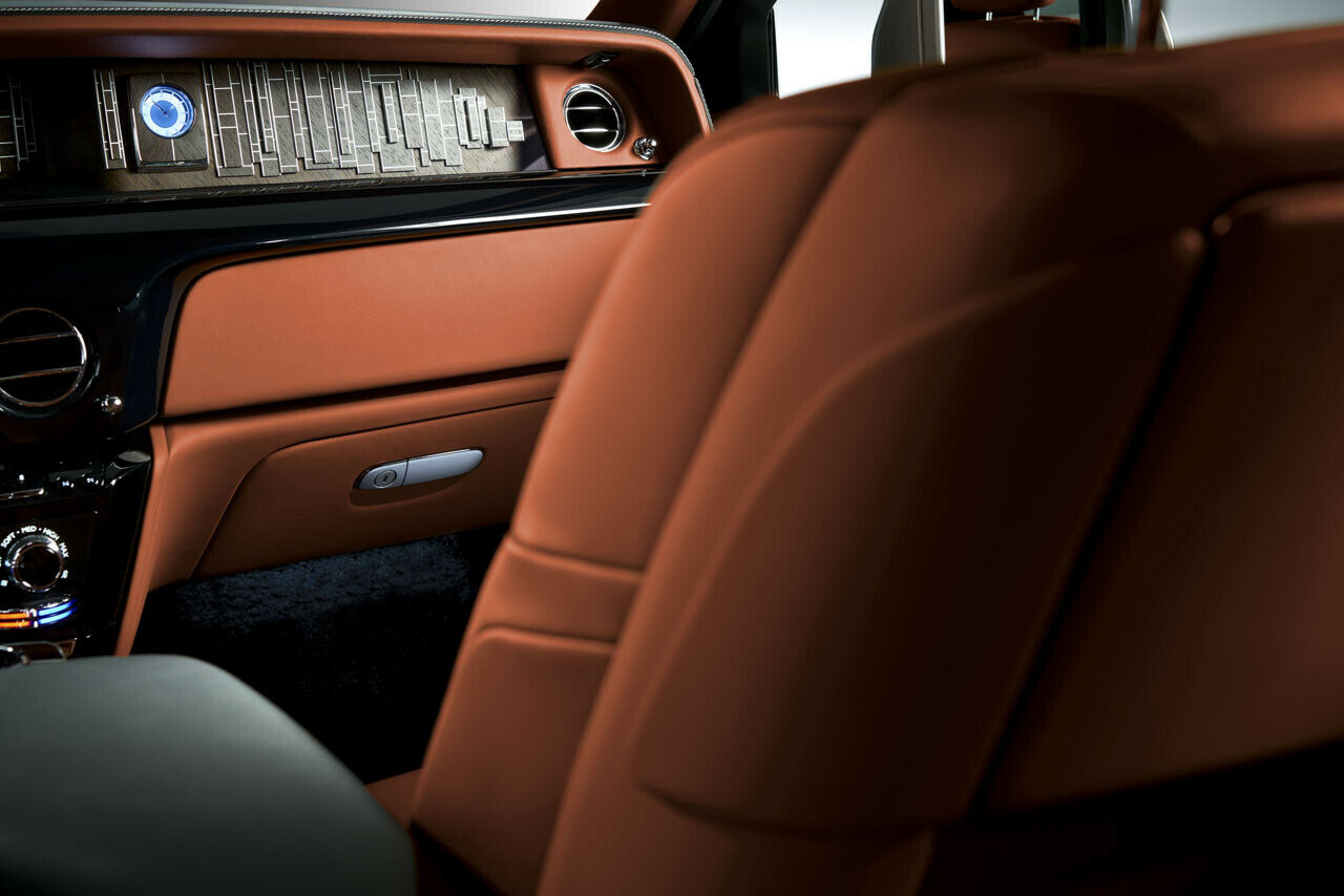 Kunst auf dem Armaturenbrett: Rolls-Royce nennt den Bereich "The Gallery"