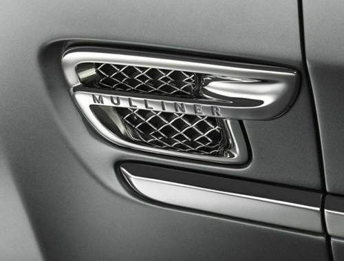 Kotflügel im Mulliner-Design