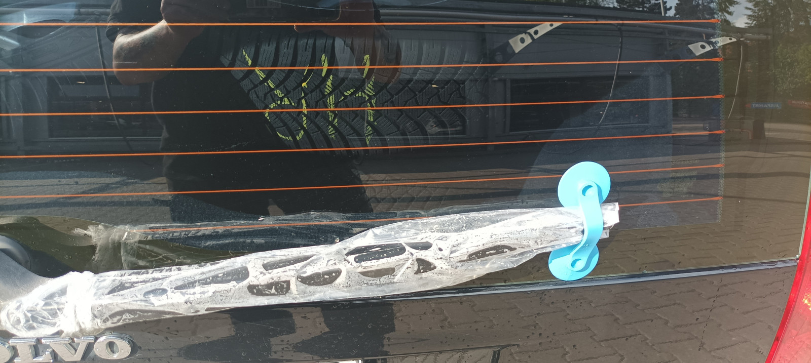 Benutzt ihr in der Waschanlage einen Überzieher für den Heckscheibenwischer?