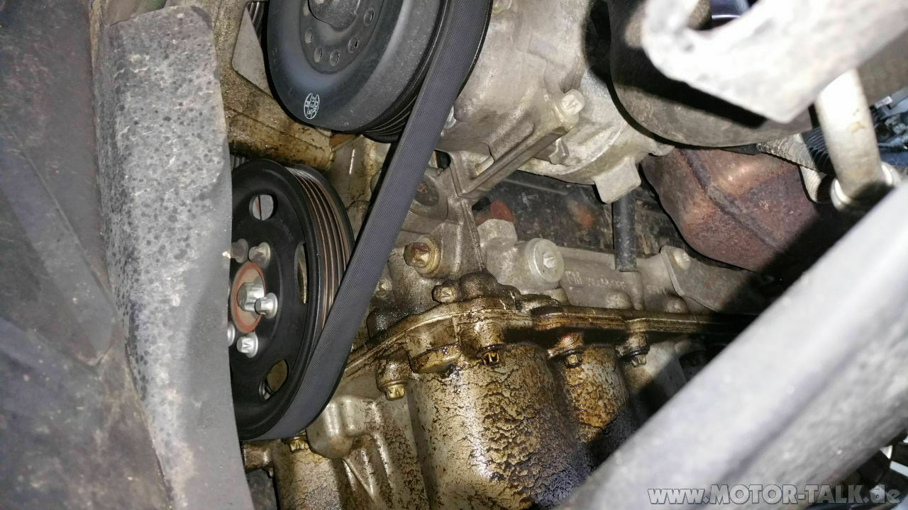 Benzin Motor (Z14XEP) ölt rechts stark, 2.5 Liter Verlust in 10tkm, Bj. 2008, 90 PS