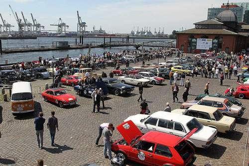 2012 der Start, dieses Jahr das Ziel: Der Fischmarkt in Hamburg St. Pauli