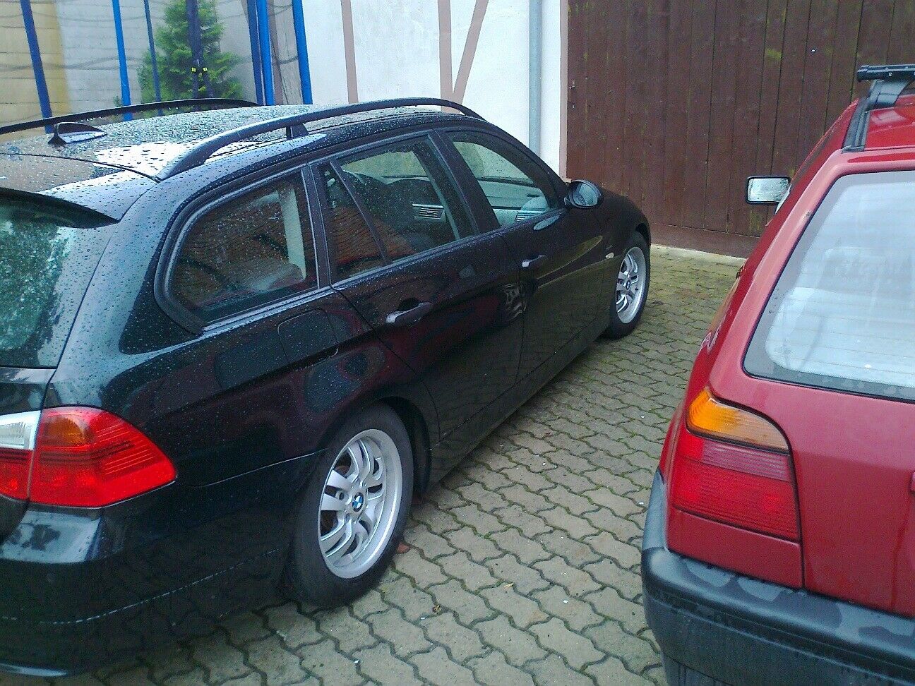 Beratung zu Pflegemittelchen für BMW E91 schwarz met.