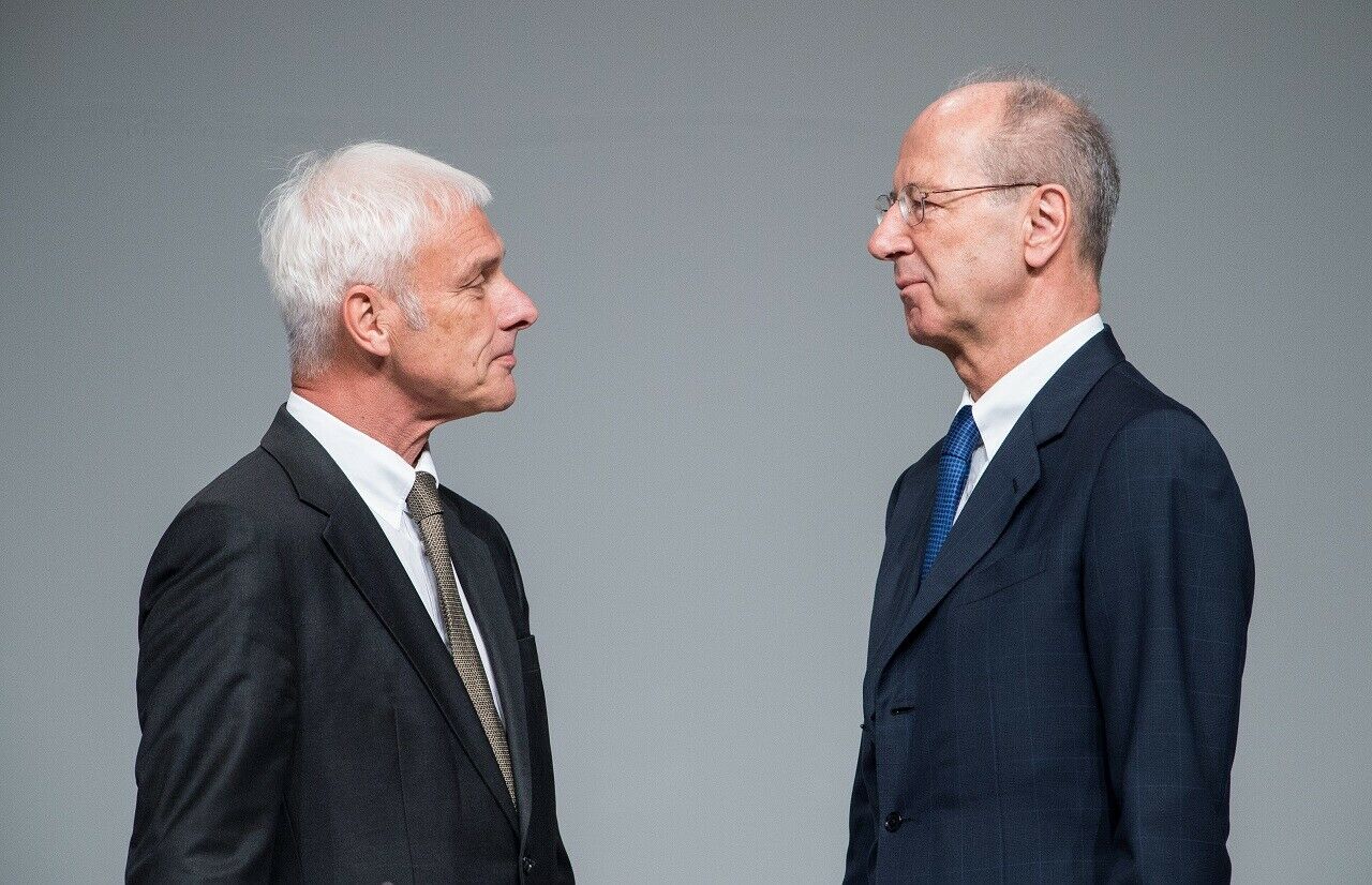VW-Chef Matthias Müller und Aufsichtsratschef Hans Dieter Pötsch